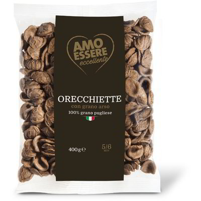 Orecchiette pugliesi con grano arso