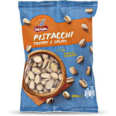 Pistacchi tostati e salati