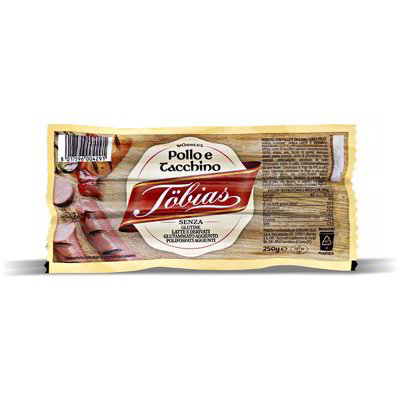 WURSTEL C/POLLO E TACCHINO 250g