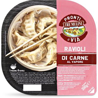 Ravioli di carne al vapore