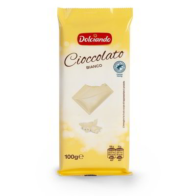 Tavoletta cioccolato bianco