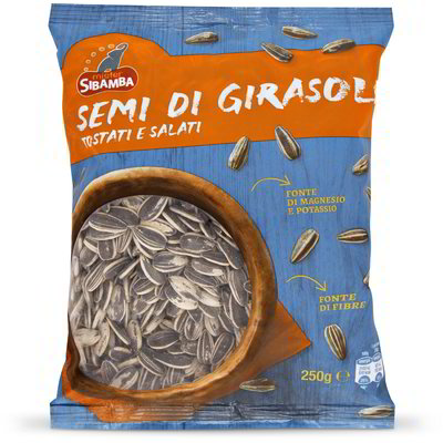 Semi di girasole tostati e salati