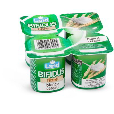 Yogurt bifidus fibre bianco e cereali