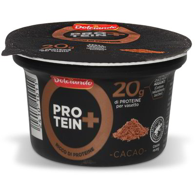 Budino proteico cacao senza lattosio