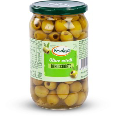 Olive verdi denocciolate