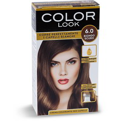 Crema colorante per capelli 6.0 biondo scuro