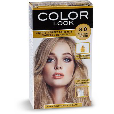 Crema colorante per capelli 8.0 Biondo chiaro