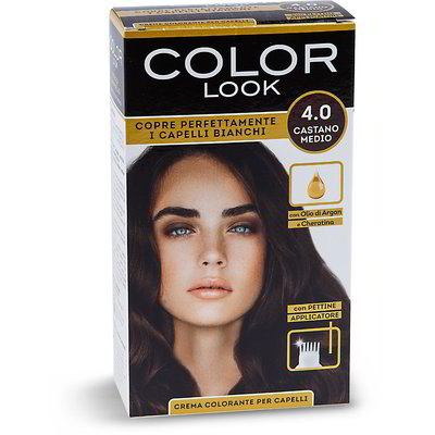 Crema colorante per capelli 4.0 Castano medio