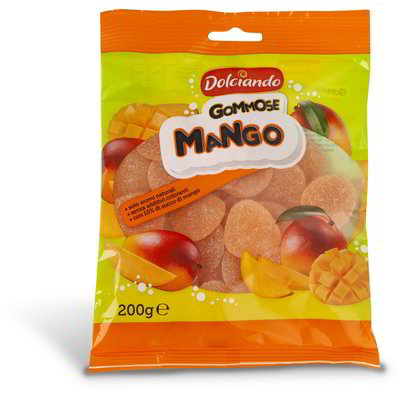 Caramelle gommose al mango