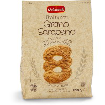 Biscotti frollini con grano saraceno