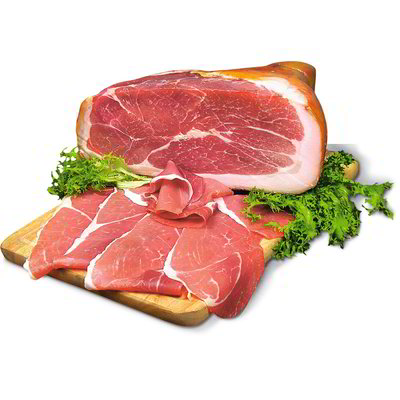 Prosciutto crudo pressato fiore