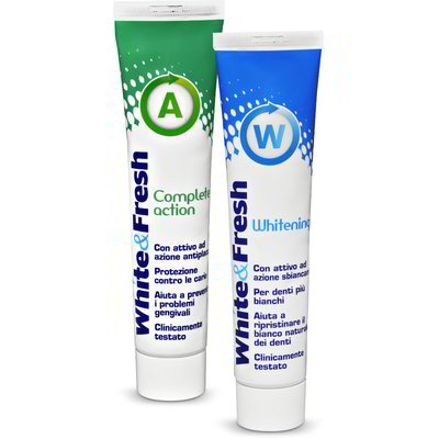 Dentifricio whitening/complete action