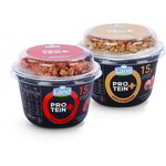 Immagine Yogurt proteico con muesli alla nocciola / ai frutti di bosco