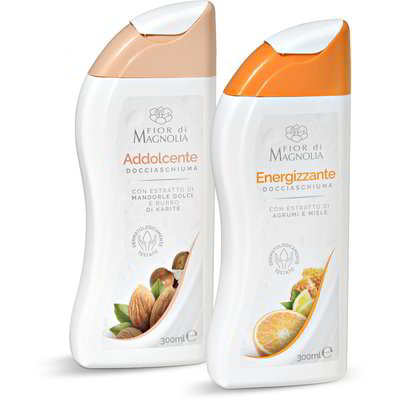 Docciaschiuma addolcente/energizzante