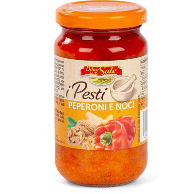 Pesto di peperoni e noci