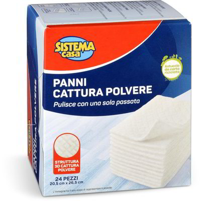 Panni cattura polvere 24 pezzi
