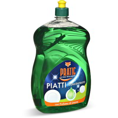 Detersivo piatti concentrato con profumo di limone