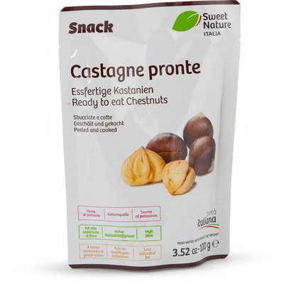 Castagne morbide cotte al vapore