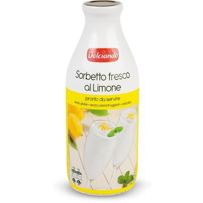 Sorbetto fresco al limone