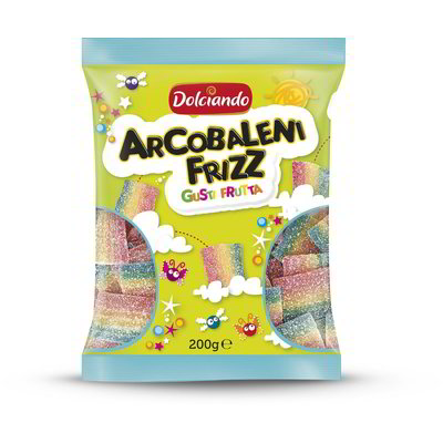 Caramelle gommose frizzanti gusto frutta