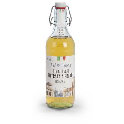 Birra Lager filtrata a freddo "La Locandiera"