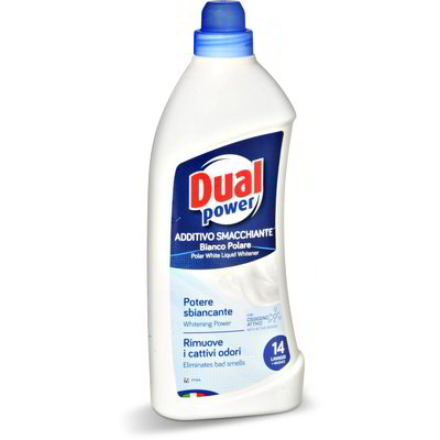 Additivo smacchiante liquido per lavatrice bianco polare