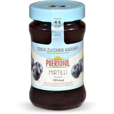 Confettura mirtilli senza zuccheri aggiunti