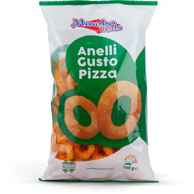 Patatine anelli gusto pizza