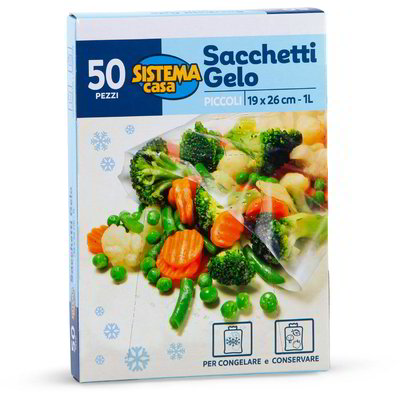 Sacchetti gelo piccoli 50 pezzi