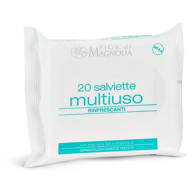 Salviette multiuso rinfrescanti 20 pezzi