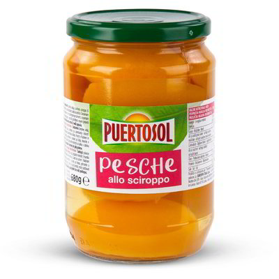 Pesche allo sciroppo leggero
