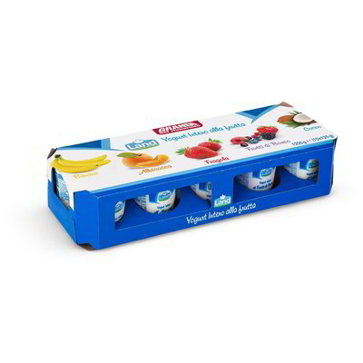 Yogurt intero alla frutta gusti assortiti