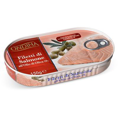 Filetti di salmone all'olio di oliva