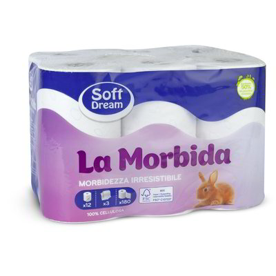 Carta igienica "La Morbida" 12 rotoli