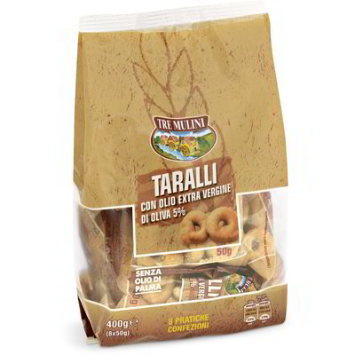 Taralli con olio extravergine d'oliva 8 confezioni
