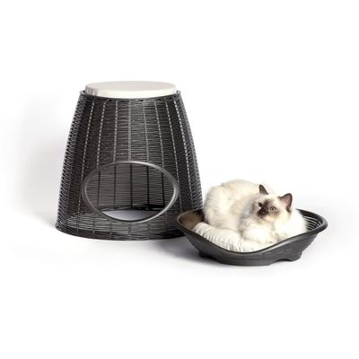 CUCCIA POUF PACHA ANTRACITE