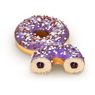 Donut al mirtillo