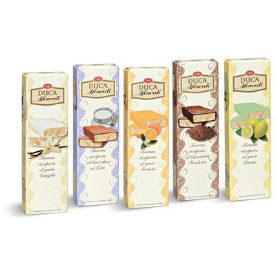 Torrone morbido ricoperto gusti assortiti