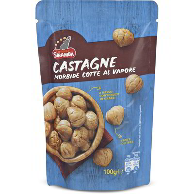 Castagne morbide cotte al vapore
