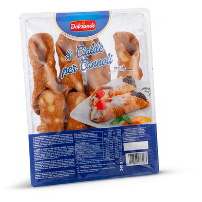 Cialde per cannoli siciliani grandi 8 pezzi