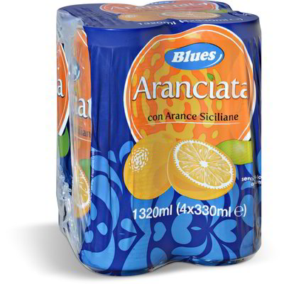 Aranciata in lattina