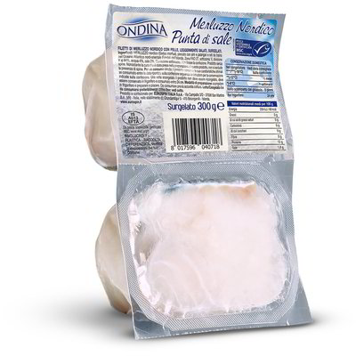 Merluzzo nordico punta di sale surgelato 2 pezzi