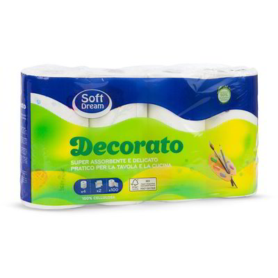 Rotolo asciugatutto classico 6 rotoli