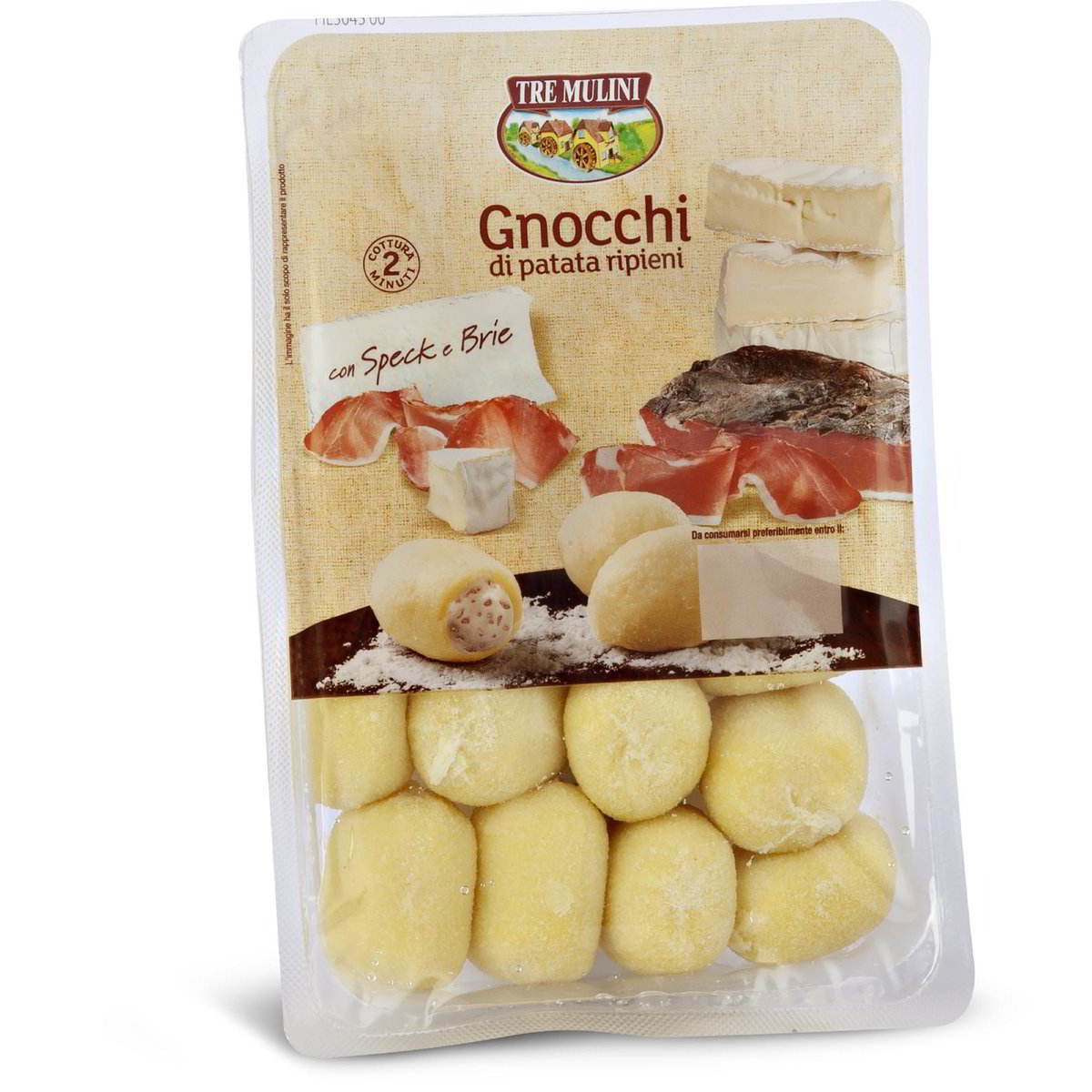 Gnocchi di patata ripieni con speck e brie TRE MULINI
