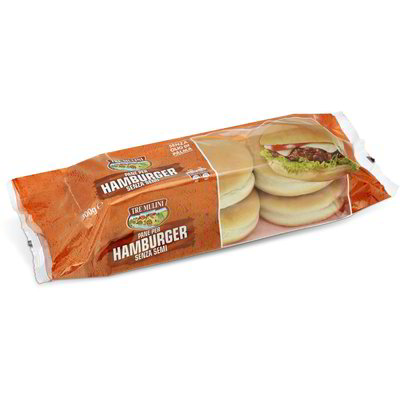 Pane per hamburger senza semi