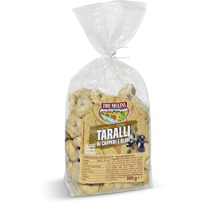 Taralli ai capperi e olive
