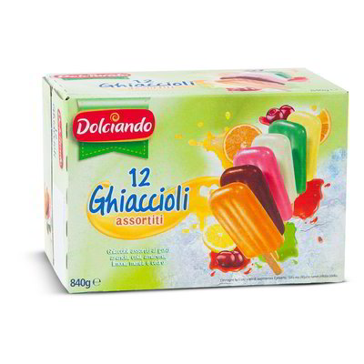 Ghiaccioli assortiti 12 pezzi