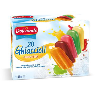 Ghiaccioli assortiti 20 pezzi