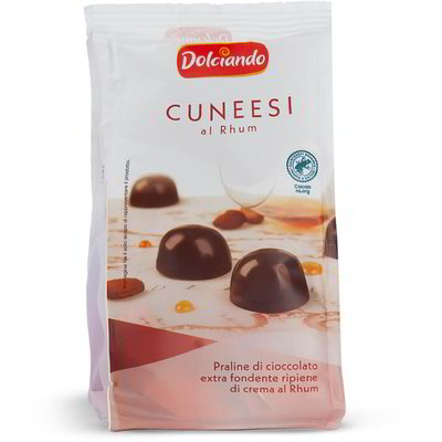 Praline cuneesi al rhum
