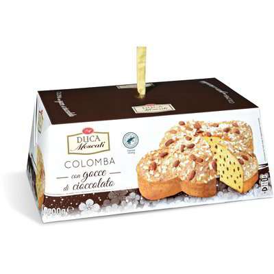Colomba con gocce di cioccolato